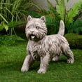 thumbnail image 1 of Cairn Terrier de Garden Statue Hi-Line Gift Ltd., tamaño real, 1 of 7