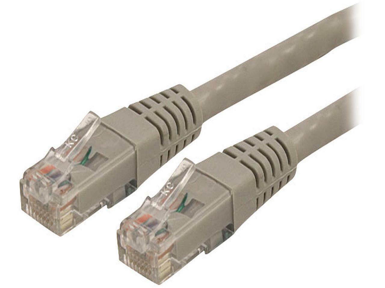 StarTech C6PATCH6GR 6 ft. (1.83 m) Cat 6 Gray Molded UTP
