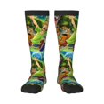 thumbnail image 1 of Rocae Scooby-Doo Chaussettes de compression Décontractées pour Femmes Hommes Bas Contrastés, 1 of 6