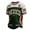 Army Green, variant on Men's Mexico Soccer Retro Jersey Style T-Shirt - Aztec Match 26 Inspired Mesh Football Shirt