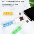 thumbnail image 3 of pitrice Spiral data cable protective cover, silicone charging cable anti breakage protective cover, 3 of 9