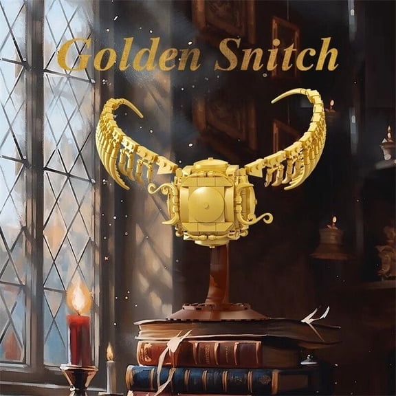 Golden Snitch Building Blocks Magical Flying Ball Model Set Movie MOC Gift Kit 371PCS