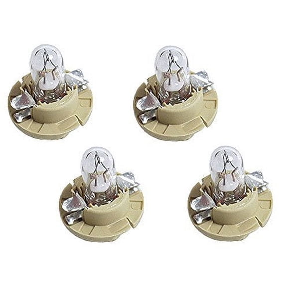 OSRAM Bombillas de Base Beige 12V 1.5W para el cuadro de instrumentos del BMW (x4)