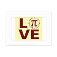 thumbnail image 1 of Calculation ODigital Pi Love Photo Mount Frame Picture Art Painting Desktop 5x7 inch, 1 of 3
