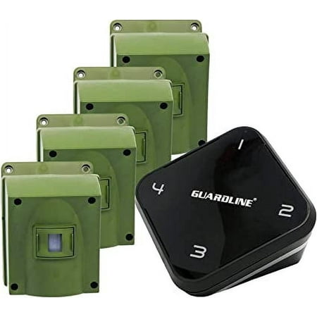 Guardline Wireless Driveway Alarm - Weatherproof Outdoor Security Alert System