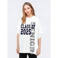 thumbnail image 1 of Senior Class of 2025 - Graduation 2025 T-Shirt Tee For Adult, Men, Women, Teen, Teenager, Adolescent, Youth, 1 of 4
