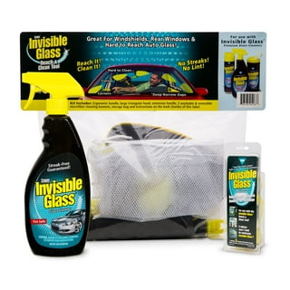 Invisible Glass 99017 Pro Glass Care 5-Piece Kit Includes Glass Stripper to  Polish and Restore Automotive Glass, Premium Glass Cleaner, Ceramic Glass  Cleaner and Two Microfibers