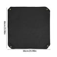 thumbnail image 3 of Central Air Conditioner Cover for Outside Units Mesh AC Covers for Outside Unit, Heat Pump Mesh Protector, Full Leaf Guard, Round Compressor Net Defender for AC Outdoor Conditioners(66*66cm,Black), 3 of 7