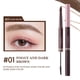 thumbnail image 1 of Lápiz y tinte para cejas de doble punta, 4 colores, resistente al agua, kit de cejas de larga duración con punta y cepillo, maquillaje de cejas a prueba de agua para principiantes., 1 of 2