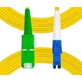 thumbnail image 1 of Fibergaga-Cable De Conexión De Fibra Os2 Lc/Upc A Sc/Apc De 10 M (33 Pies) Opción De Longitud Simplex Monomodo: 0,5 M (1,6 Pies) - 50 M (164 Pies) 9/125 M Cable De Fibra Óptica De 2,0 Mm De Diámetro C, 1 of 5