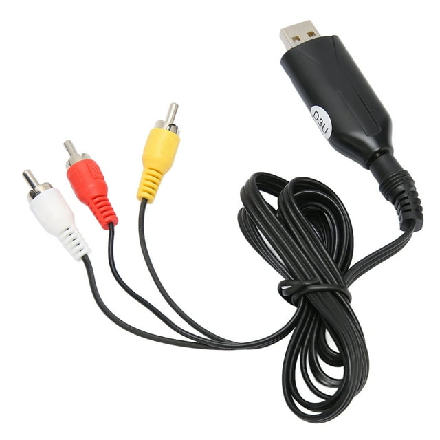 Carte de Capture Vidéo AV vers USB, Conversion de Signal, Supporte NTSC PAL Plug and Play pour PC