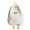 White, variant on Duck Shape Corduroy Backpack Spacious Interior Wallets Cell Phones Laptop Bag Multipurpose Travel Bag