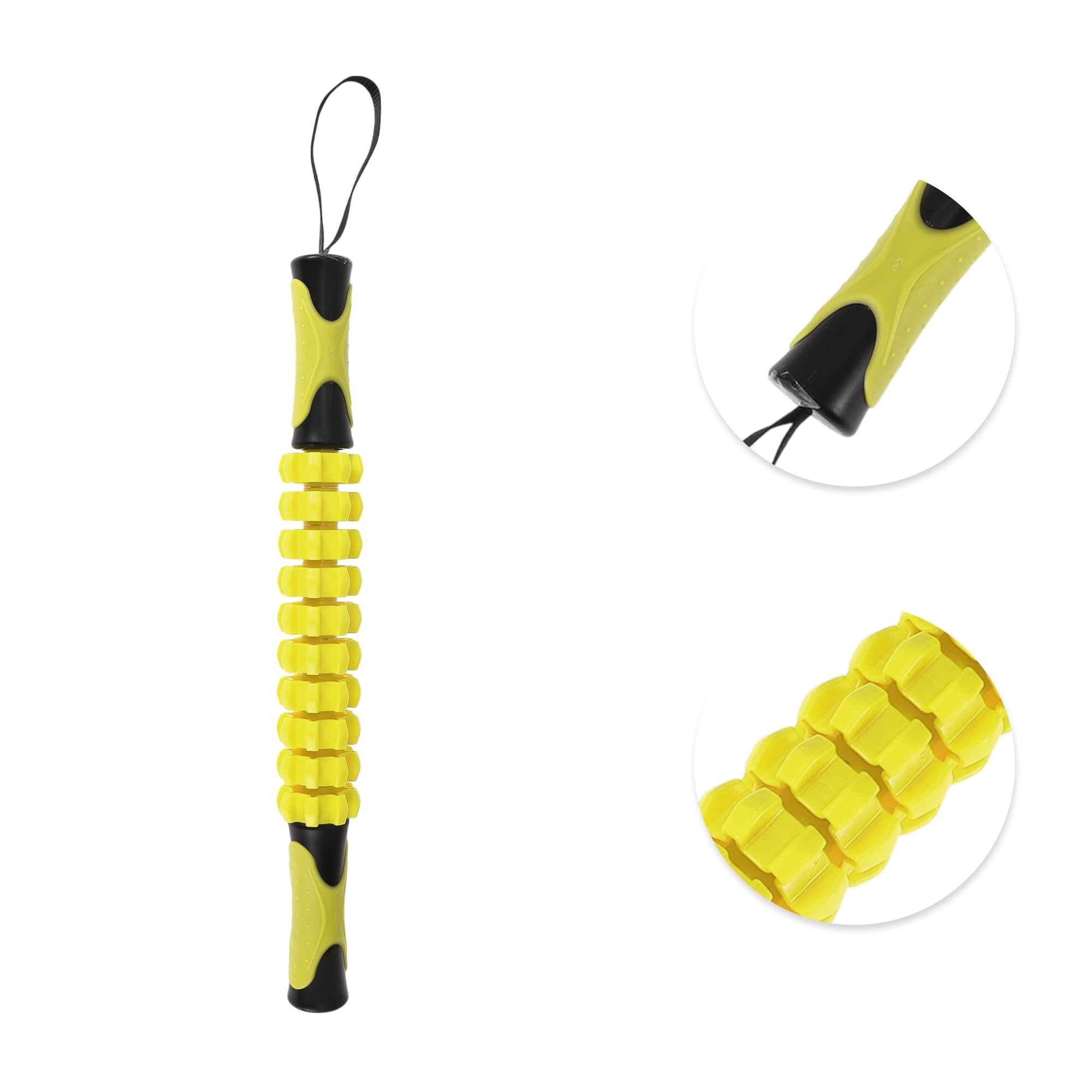 Unique Bargains Fascia Massager Tools 17.72"x1.97"x1.97" 1 Pc Yellow