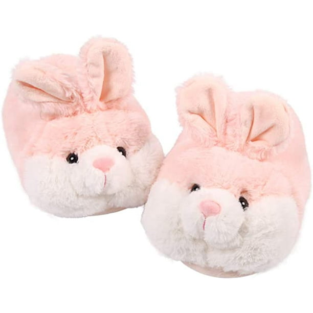 Rædsel voldsom Mordrin Classic Bunny Slippers for Women Funny Animal Slippers for Girls Cute Plush  Rabbit Slippers Easter Bunny Slippers Gifts Pink L - Walmart.com
