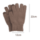thumbnail image 2 of Guantes de invierno para pantalla táctil Guantes de punto forrados de lana cálida puños elásticos, 2 of 5