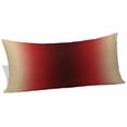 thumbnail image 2 of Dark Red Yellow Ombre Body Pillow Covers 20"x54", Farmhouse Modern Gradient Art Soft Brushed Microfiber Breathable Throw Pillow Covers, Pillowcase with Zipper for Couch Sofa Bedroom Living Room, 2 of 9
