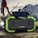 thumbnail image 2 of Portátil a prueba de agua Manivela Radio de emergencia Camping con energía solar Altavoz compatible con Bluetooth con linterna LED Teléfono móvil Advancent EL005086-01B, 2 of 2