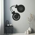 thumbnail image 4 of LaModaHome Exclusive Musical Instrument, Castanets Metal Wall Art – Durable & Artistic Metal Wall Art for Home and Office Decor, Perfect for Any Interior Design Aesthetic, 4 of 5
