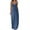 Navy, variant on EGNMCR Holiday Dresses for Women Summer Dresses For Women Casual Boho Solid Color Hoop Sling Beach Long Maxi Dress With Pockets