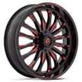 thumbnail image 2 of Fuel ARC 24" Wheels Red 50" MotoSlayer Tires Polaris RZR XP 1000 / PRO XP / Ranger XP 900/1000, 2 of 4