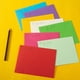thumbnail image 4 of Paquete de 50 sobres A7 coloridos de 5x7, sobres de invitación para tarjetas de 5x7, cumpleaños, bodas, graduaciones, tarjetas de felicitación, baby shower, 5,24 x 7,24 pulgadas (multicolor), 4 of 5