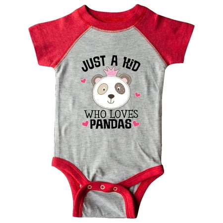 

Inktastic Cute Panda Gift for Girls Gift Baby Girl Bodysuit