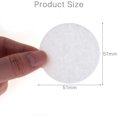 thumbnail image 4 of PinesC 600pcs Coffee Paper Filter, 51mm Unbleached Coffee Filter Paper Round Coffee Maker Filtersatible with Espresso Makers, Disposable Coffee Tea Filters 51mm, 4 of 5