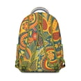 thumbnail image 2 of Ethnic Paisley Boho School Backpack Lightweight Students’s Backpack with Vibrant Retro Floral and Mandala Inspired Paisley Design, 2 of 3