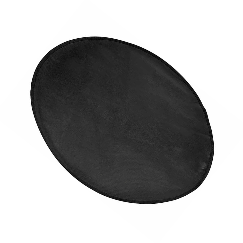 Round Patio Barbecue Mat Prevent Desk Lawn from Burning Mat for