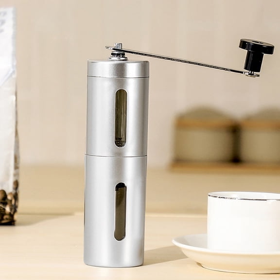 Mobutofu Portable Manual Coffee 1 Pc Hand Crank Mill Compact Size 7.47x5.50x2.16 for Travel Camping Outdoors