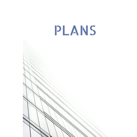Plans: 90 Pages of 6 X 9 Inch Bound Asymmetric Graph on White Paper (Paperback)