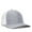 Ln Heathered Grey/white, variant on OC Sports OC771V Adjustable Mesh Back Cap - Royal White