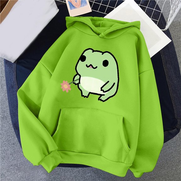 Women Autumn And Winter Casual Solid Color Drawstring Hoodied Pocket Sweatshirt Cute Printed Hoodie Sweatshirt Women Sweatshirt Women Sweatshirts And Hoodies Long Womens Hoodie Sweatshirt Sweatshirts