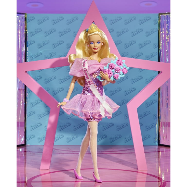 Barbie Rewind 80s Prom Queen Collectible Doll with Nostalgic