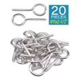 thumbnail image 2 of Tornillos tipo ojo IMSCREWS 8/18 de acero inoxidable 63,6 mm, 20 unidades, 2 of 7