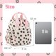 thumbnail image 4 of Mochila Bluboon para niñas pequeñas de 12 pulgadas con correas ajustables, 4 of 7