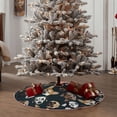 thumbnail image 5 of Salouo Dogs Christmas Tree Skirt 30" Farmhouse Christmas Decorations Snowman Xmas Tree Skirt Tree Mat for Holiday Party Decor, 5 of 8
