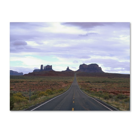 Trademark Fine Art 'Monument Valley 1' Canvas Art by Robert K Jones