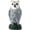 Snow Owl, variant on Owl Statue, Plastic Owls Scarecrow for Halloween Decorations Outdoor Garden, Yard, Pool Decoration, 8.3 in Height, Brown