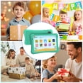 thumbnail image 2 of QunyiCo Kids Tablet 10 inch,Android Tablet for Kid,4GB RAM 32GB ROM,Quad Core Processor,Parental Control,1280 * 800 Resolution,6000mAh Battery,Green, 2 of 7