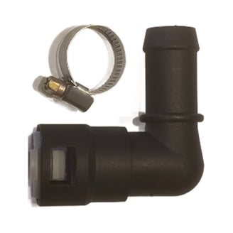 Pair Of Heater Core Coolant Hose Connector Fittings – Fits Chevy Silverado (800-409HP) – Dorman Compatible