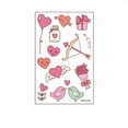 thumbnail image 3 of Make A Face Stickers Crystal Love Sticker Couple Confession Proposal Face Arm Sticker, 3 of 8