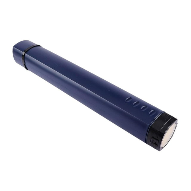 kurtrusly Tube de Planificateur Extensible pour Affiches Beiges, Bleu 62.5cm à 106cm