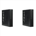 thumbnail image 1 of 2X DX01 Thin Mini ITX Desktop Computer Chassis Thin Half Height Computer Chassis Portable Desktop Computer Case, 1 of 8
