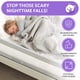 thumbnail image 3 of ComfyBumpy Rieles para cama extralargos de 59 pulgadas para niños pequeños - Protector de riel para cama de bebé para niños, camas individuales, matrimoniales, King y Queen - Riel de cama ajustable pa, 3 of 5