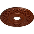 thumbnail image 3 of Ekena Millwork 22 1/4"OD x 4 3/4"ID x 1 1/4"P Robin Ceiling Medallion (Fits Canopies up to 6 1/4"), Hand-Painted Firebrick, 3 of 6
