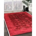 thumbnail image 2 of Ahgly Company Indoor Square Mid-Century Modern Red Oriental Area Rugs, 5' Square, 2 of 6