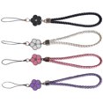 thumbnail image 3 of GOOHOCHY 4 cordones trenzados para teléfono móvil, cuerdas trenzadas para llavero, cuerdas para teléfono., 3 of 7