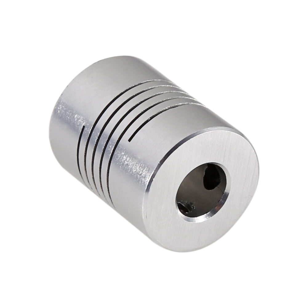 Flexible Alu-Wellenkupplung 5x6,35 Mm – Für 3D-Drucker & Schrittmotoren, Spielfrei & ölbeständig