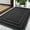 Black, variant on Buganda Heavy Duty Door Mats, Non Slip Waterproof Rubber Doormats for Outdoor and Indoor, Low Profile Dirt Trapper Entry Rugs, 29"x17", Black